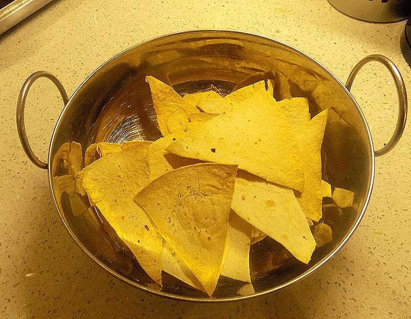 Tortilla Chips Recipe Leftover Tortillas Food on the Table